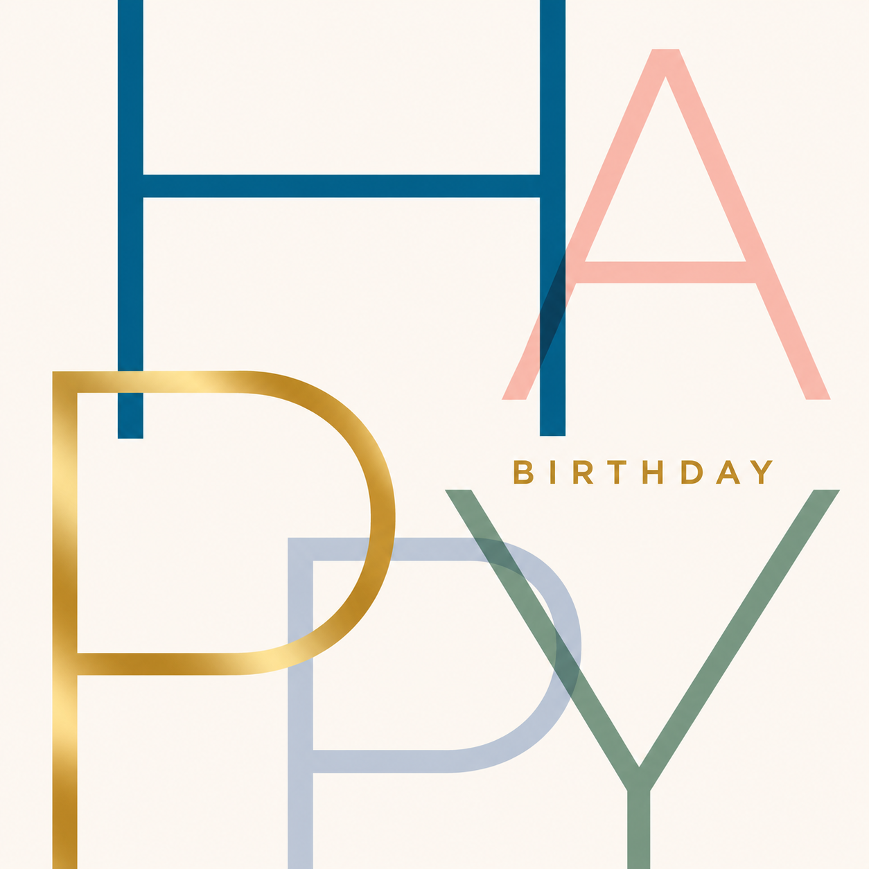 Happy General Birthday Card