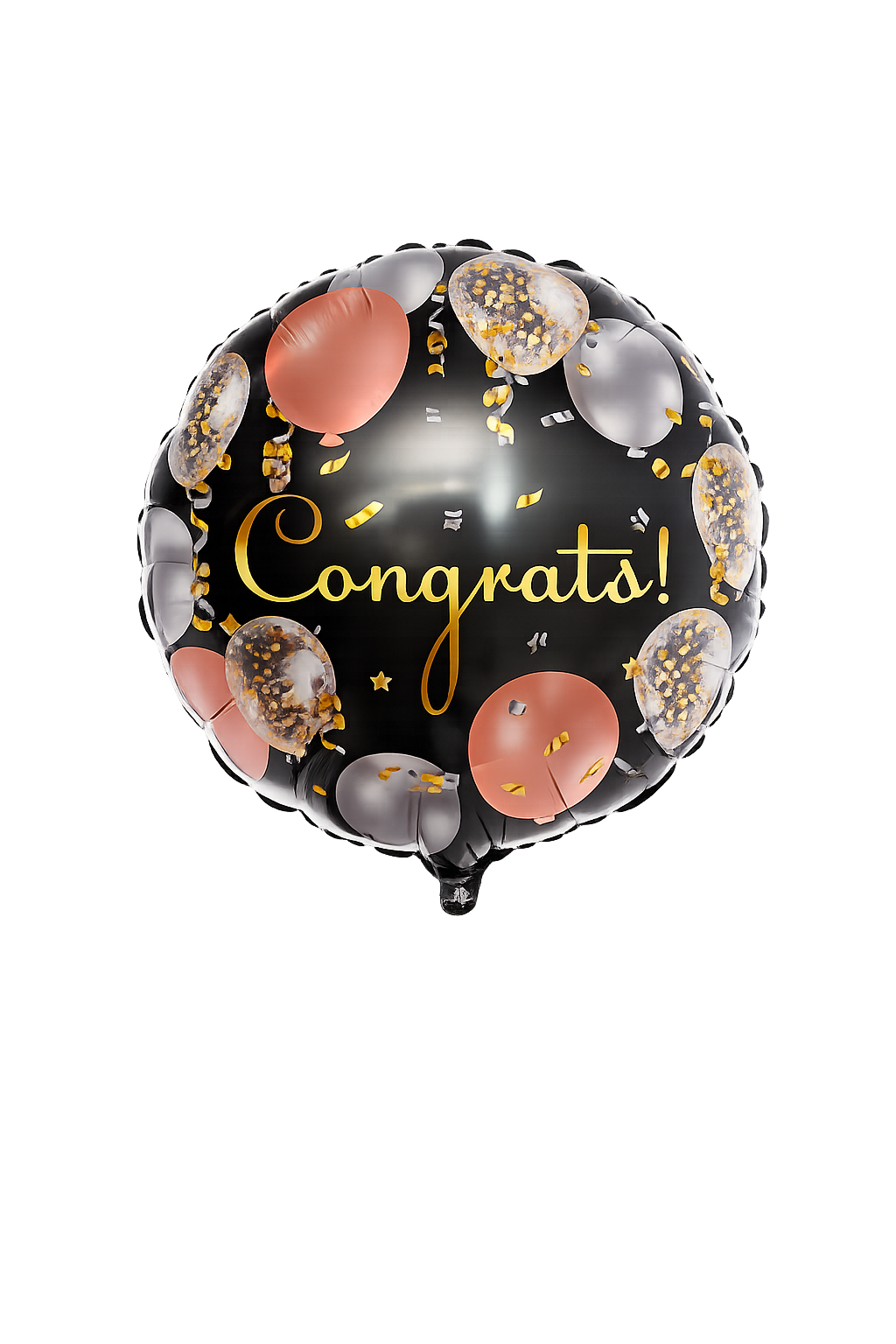 Congrats Celebration Confetti 18" Foil Balloon