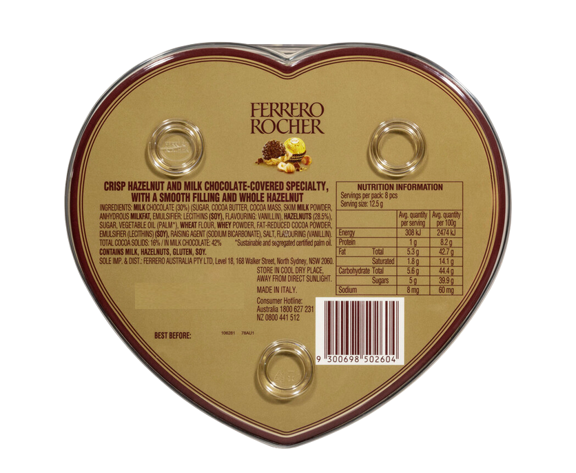 Ferrero Rocher Heart Gift Box