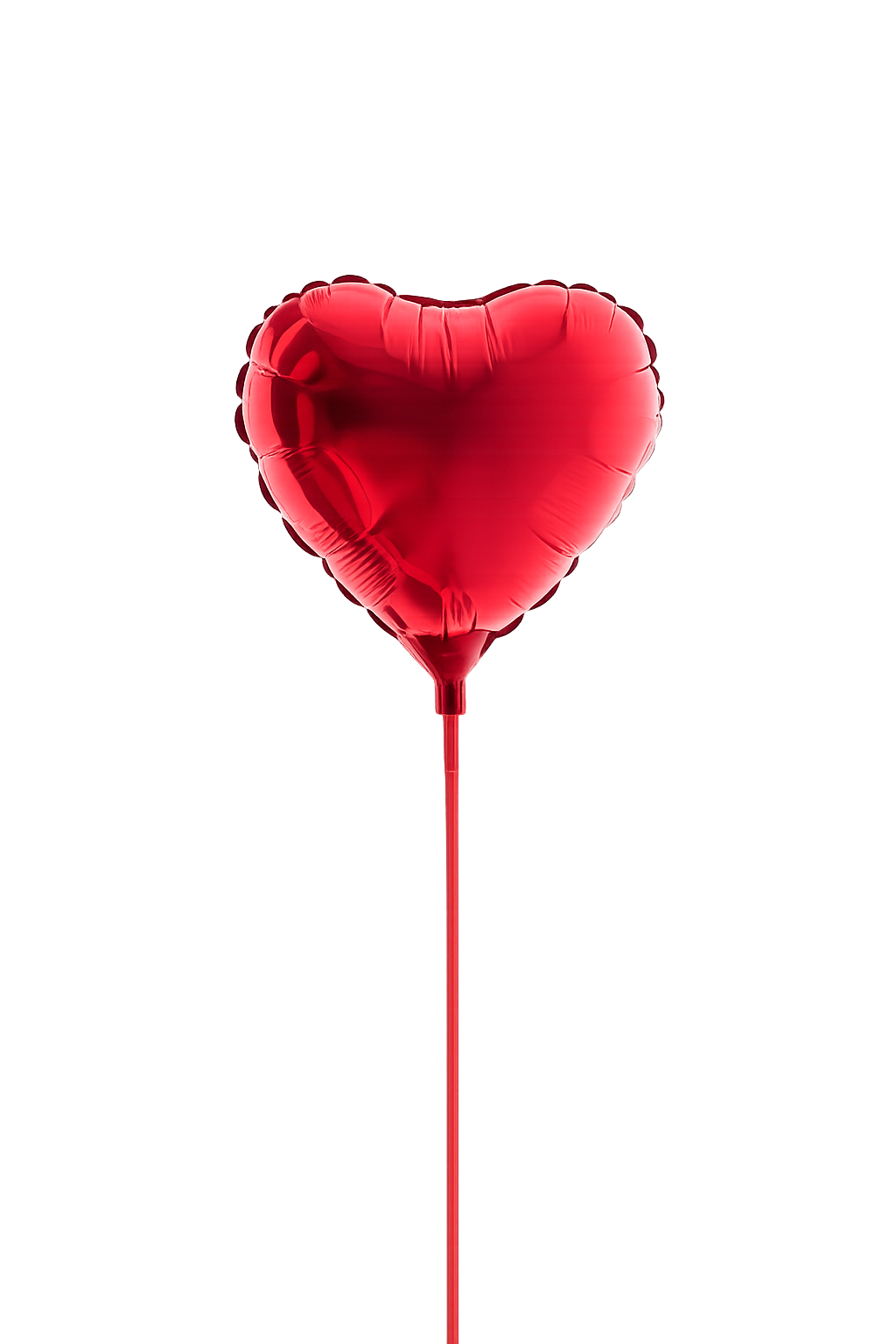 Love Heart Red 9" Foil Balloon