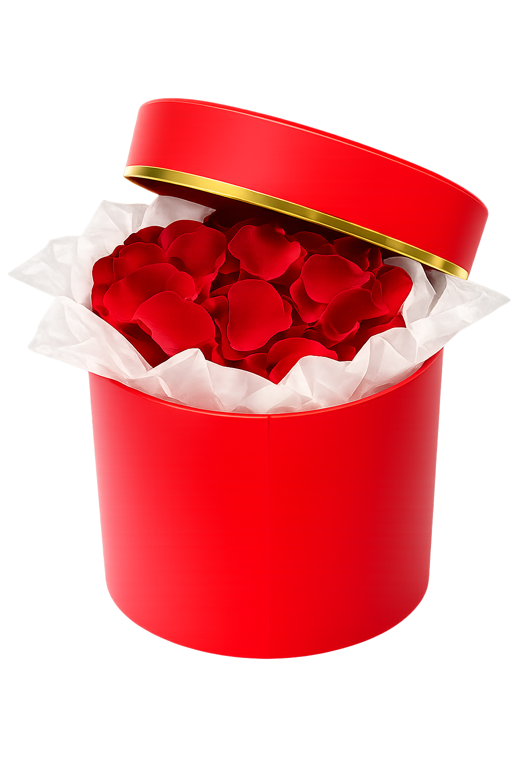 Rose Petals Red In Box