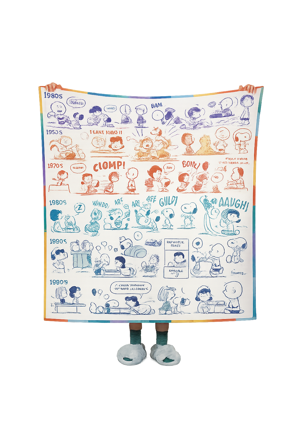 Peanuts 75th Anniversary Blanket